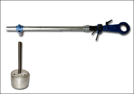 Complete belt tightener for grinders and polishing machines
