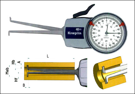 Internal measurement gauge H210