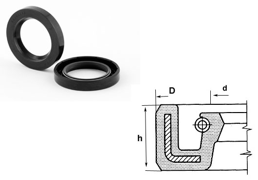 Rotary shaft G oil seal