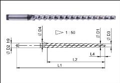 Alesatore Per Tubi Professionale In Acciaio Inox - Sbavatore Interno/Esterno Con Testa Multi-lama, Per Rame E Alluminio