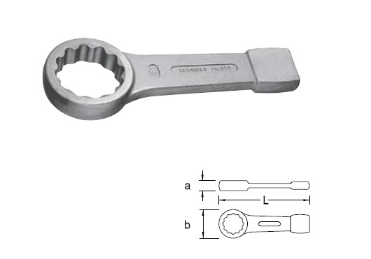 Chiave poligonale a percussione