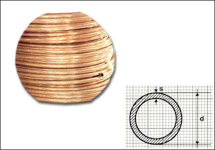 Tubo di rame ricotto