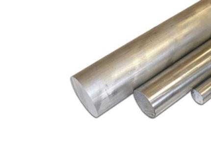 Round 6082 aluminum bar, extruded