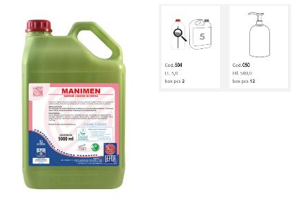 Liquid soap for hands MANIMEN