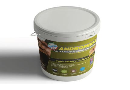 Hand washing paste ANDROMEDA with vegetable abrasives