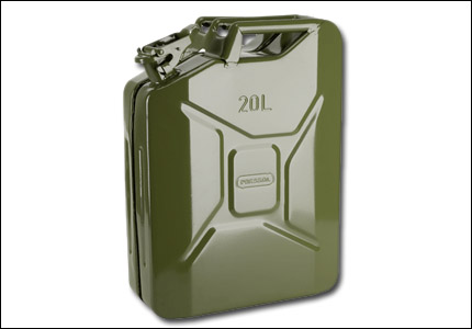 Metal jerrycan