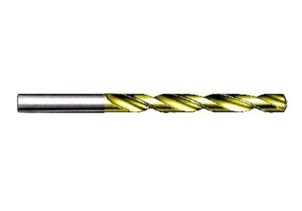 Punta corta HSS DIN 338, tipo XT36, ricoperta TiN