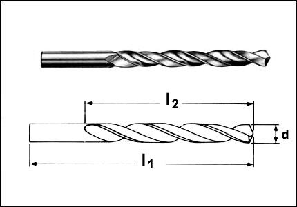 Jobber drill HM type N