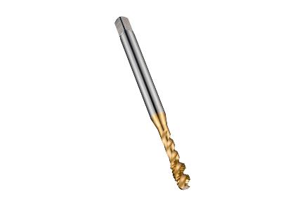 Maschio M, imbocco C, elica 45°, TiN, DIN 371