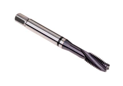 Maschio M, imbocco C, elica 15° TiAlN-Top, anello nero, DI