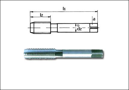 Maschio finitore BSW, DIN 2184-2