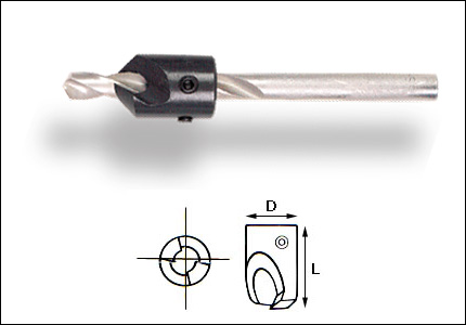 HSS countersink 90° for drills 