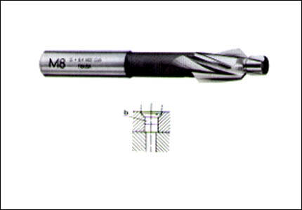 HSS-Co counterbore for countersunk-headed screws 90°