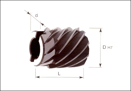 Machine shell reamer for taper holes, HSS-Co