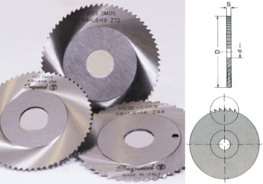 Circular saw for brass, HSS-DMo5