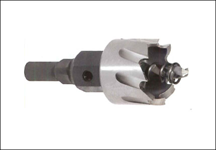 Hollow cutter with chip breaker, HSS