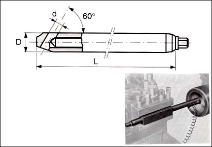 SI 60° boring bar