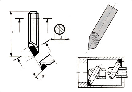 Utensile C5T totalmente in HM M3