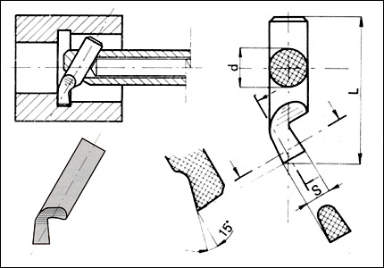 Utensile B1 in HSS 222S