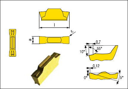 Inserto LCMF-M T8330