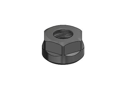 Hexagonal ring nut