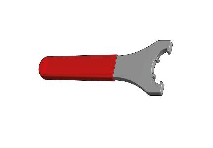 Spanner for ER standard ring nuts