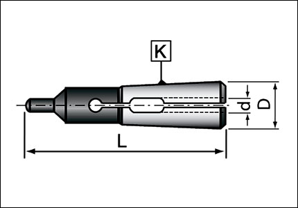 Pinze portautensili a cono Morse, DIN 6329