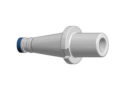 ISO to Morse taper adapter for mills