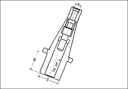 Mandrino di riduzione da cono ISO a Morse