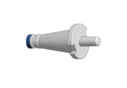 ISO taper shank shaft for chucks