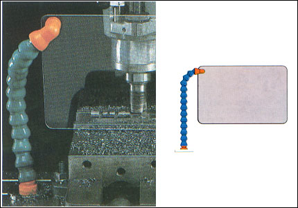 Polycarbide protection screen with magnetic base