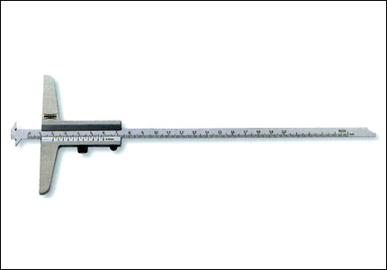 Depth slide gauge