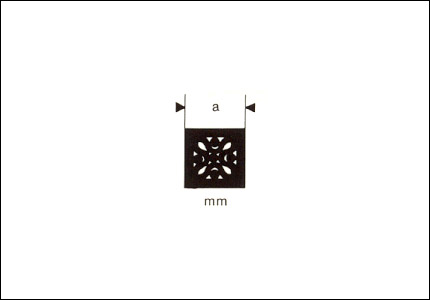 Square tubolar electrode multiduct MCF made of copper