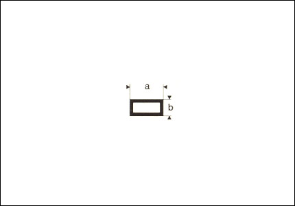 Rectangular tubolar electrode with hole TF made of copper