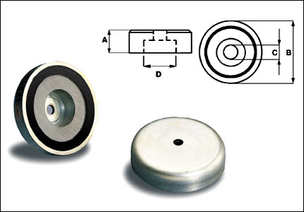 Magnete permanente ceramico