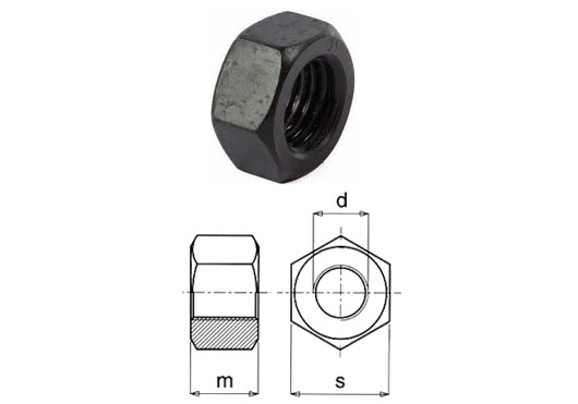 Hexagonal nut