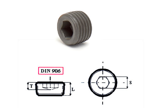 Taper socket male plug