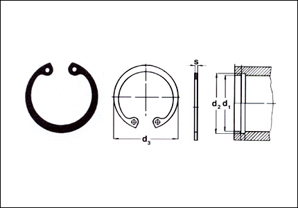 Internal retaining ring 