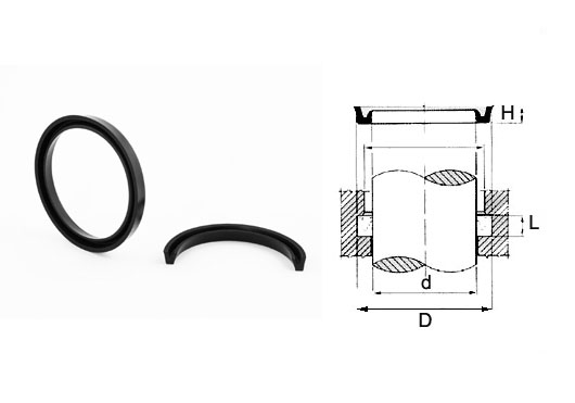 Ole-hydraulic lip seal DI