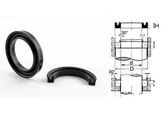 Ole-hydraulic lip seal UM