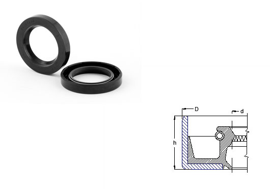 Rotary shaft MPZT oil seal