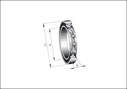 Bearing serie 982 for epoque motorbikes and cars