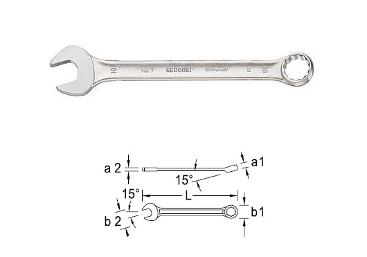 Combination spanner