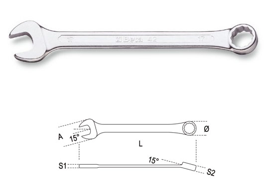 Combination spanner