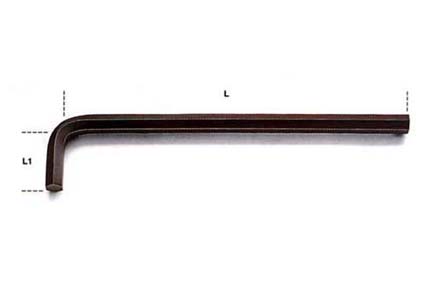 Allen head L-wrench, extra long