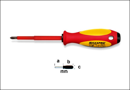 Cacciavite isolato a croce PH MAXXPRO VDE