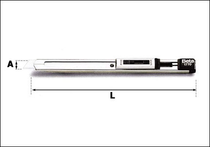 Extra flat cutter 9 mm