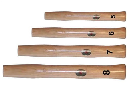 Manico in legno tipo francese per martelli da banco