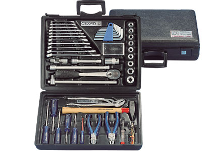 Tool kit TOURING 1000, 47 pieces