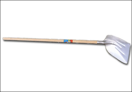 Aluminum shovel for snow